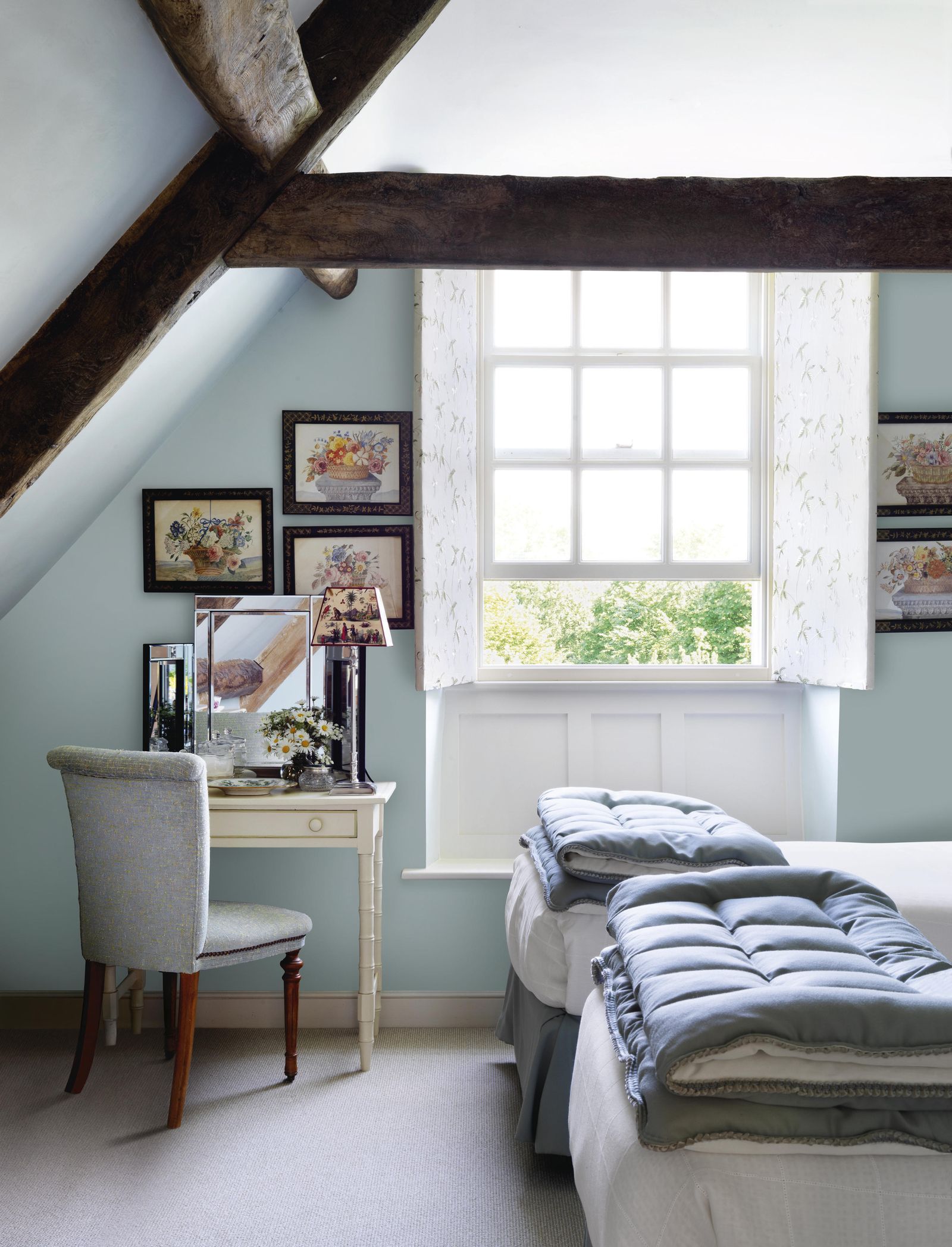 Image may contain Indoors Building Housing Furniture Chair Room Bedroom Loft Dorm Room and Bed