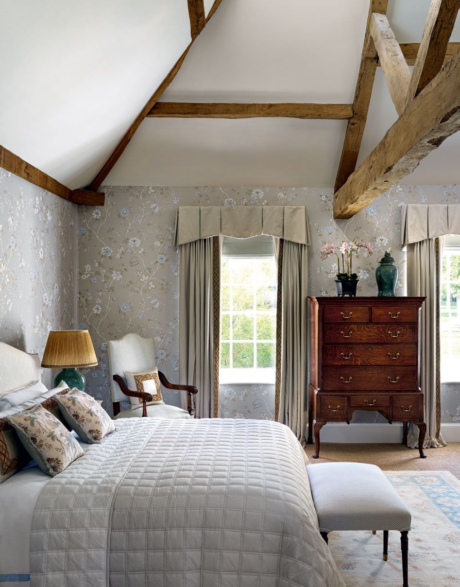 Image may contain Furniture Interior Design Indoors Room Bedroom Bed and Wood