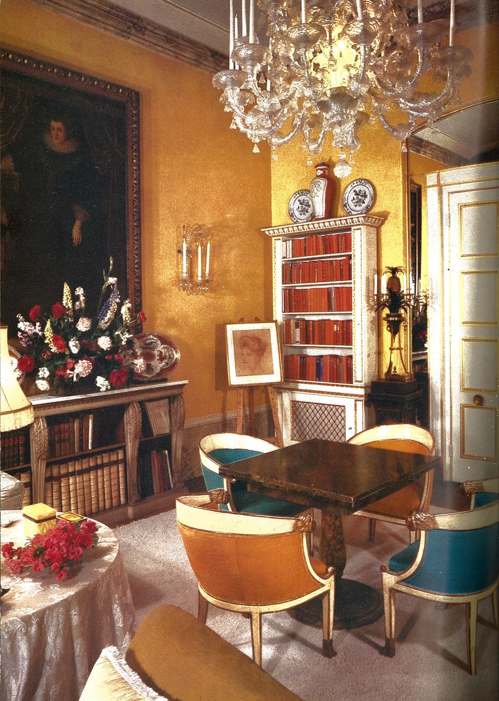 Where it all began Nancy Lancasters iconic Yellow Room at 39 Brook Street set the gold standard for warm livedin glamour.