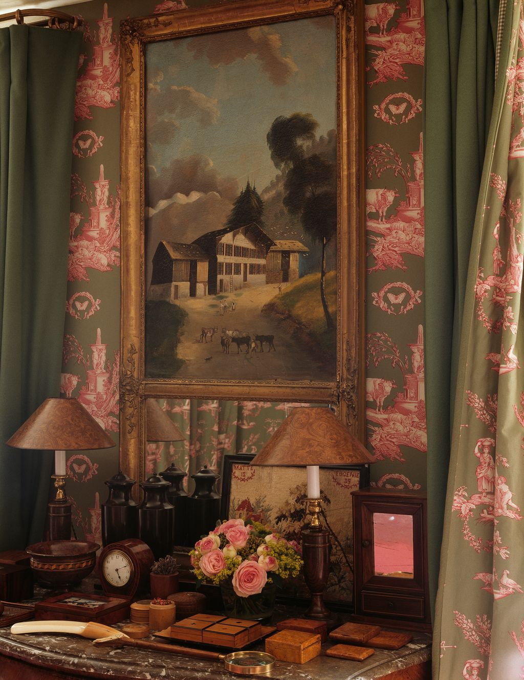 Image may contain Art Painting Plant Flower Blossom Home Decor Flower Arrangement and Flower Bouquet