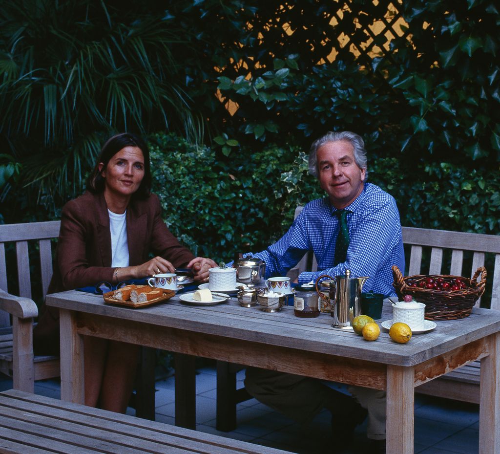 Patrick Frey and his wife Lorraine who is also involved in the firm.