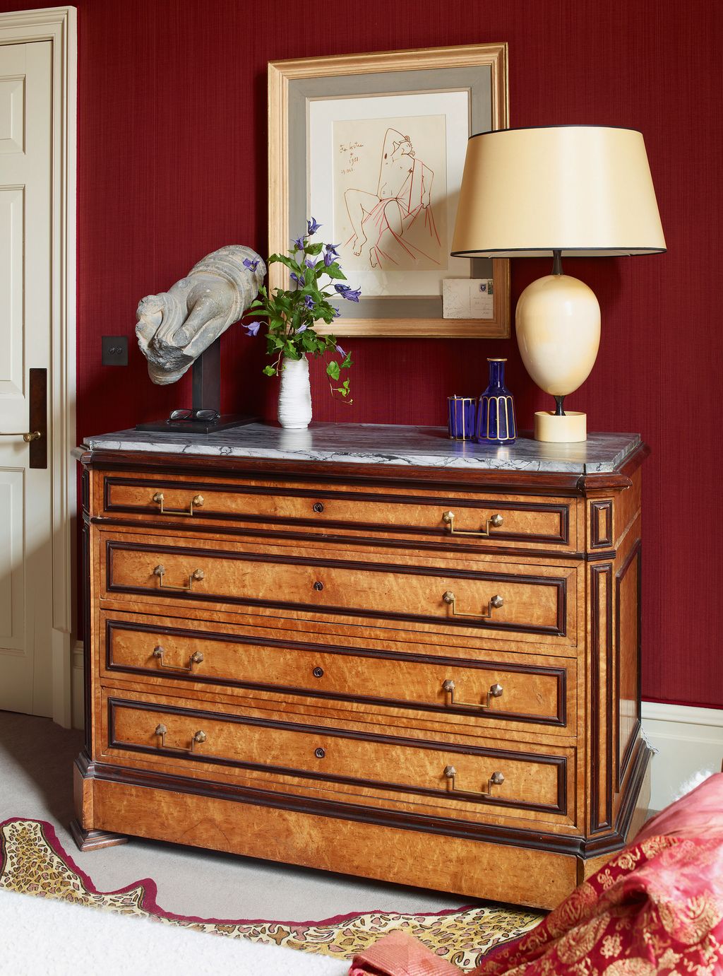 Image may contain Furniture Cabinet Dresser Lamp and Table Lamp