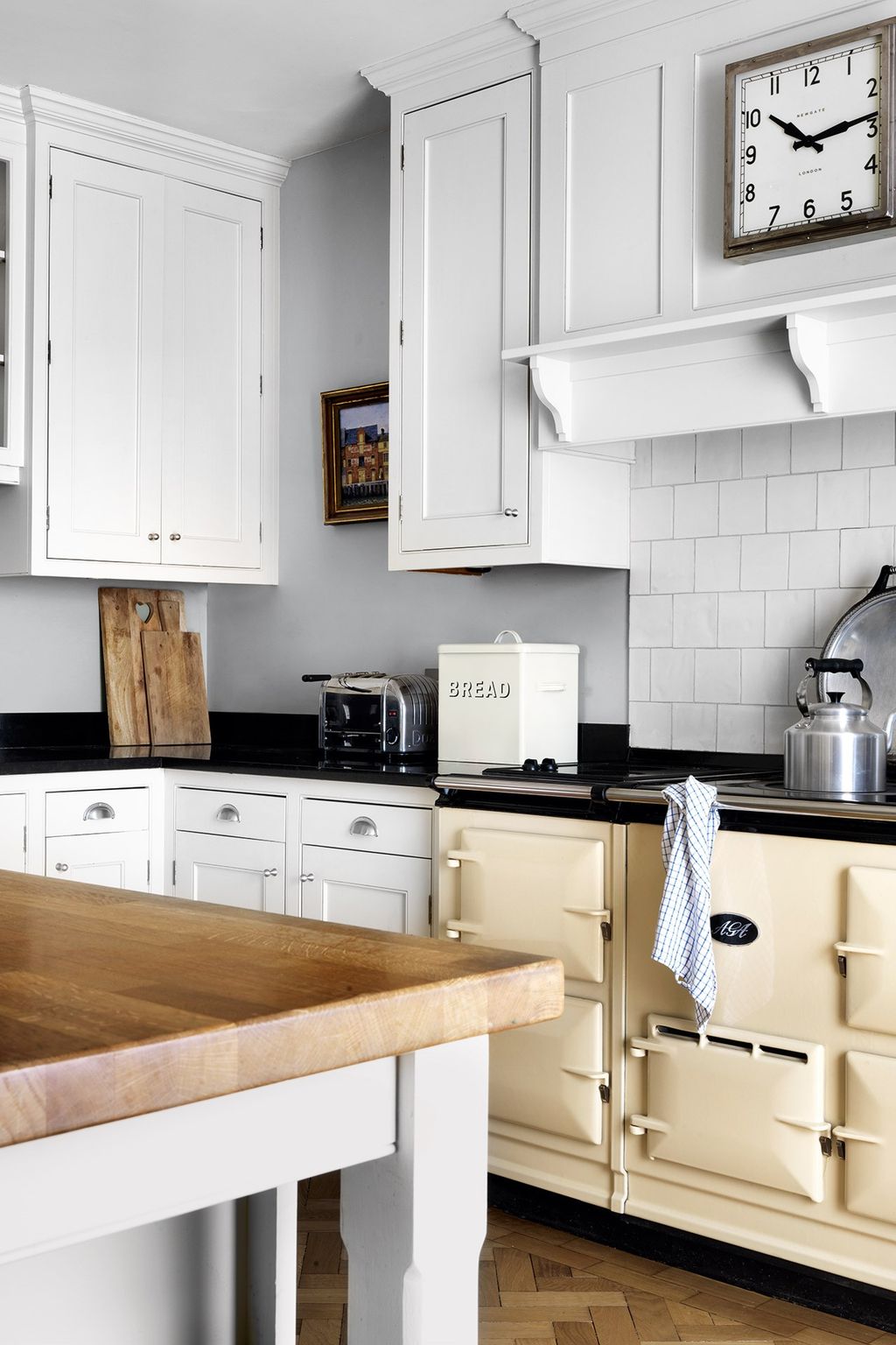 Image may contain Indoors Room Kitchen Interior Design Wood and Furniture