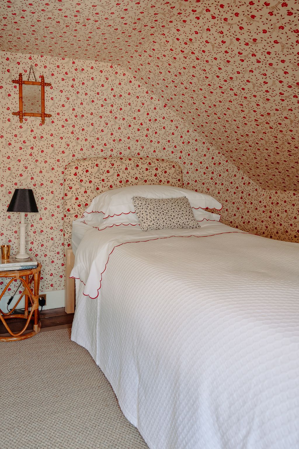 Image may contain Furniture Bed Room Bedroom Indoors Interior Design Texture and Flooring