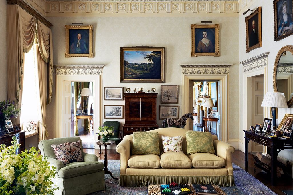 Image may contain Furniture Living Room Indoors Room and Couch