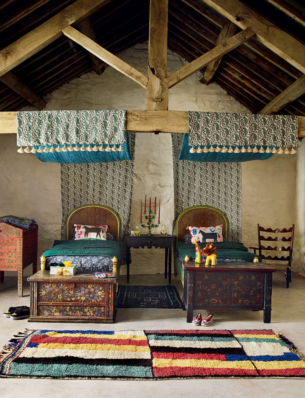 Image may contain Indoors Living Room Room Housing Building Loft Rug and Furniture