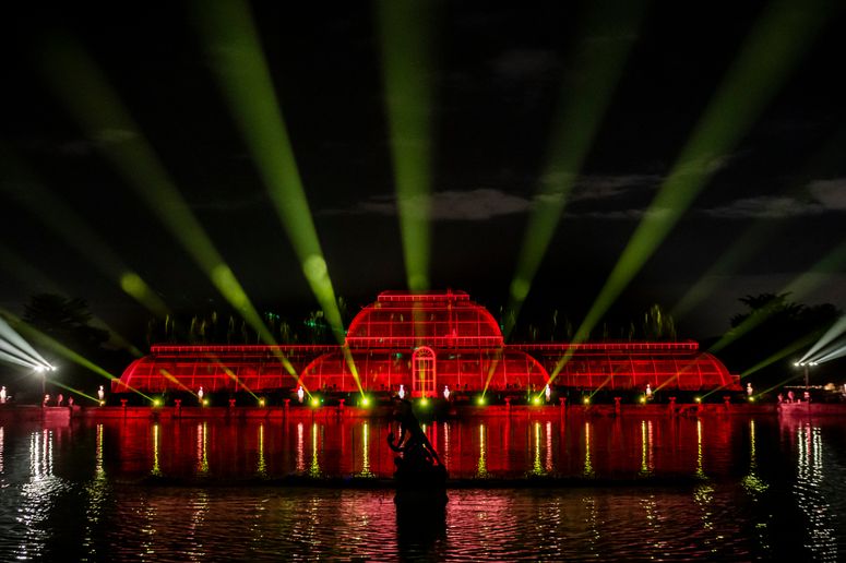 Image may contain: Light, and Laser