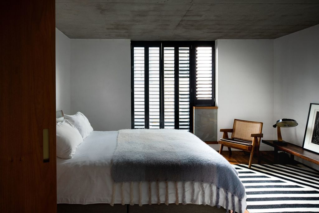 “My bedroom is not huge so I placed a few things I really like in there and I kept the rest quite minimal” he says. A...