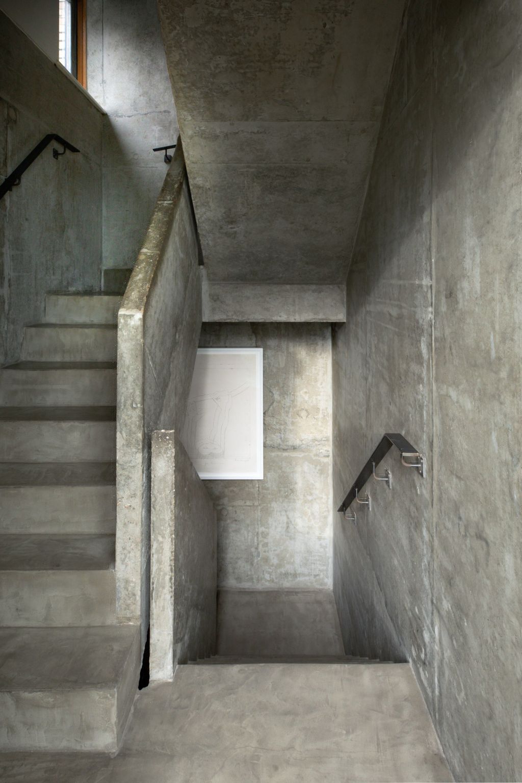 Image may contain Banister Handrail Interior Design Indoors Room and Staircase