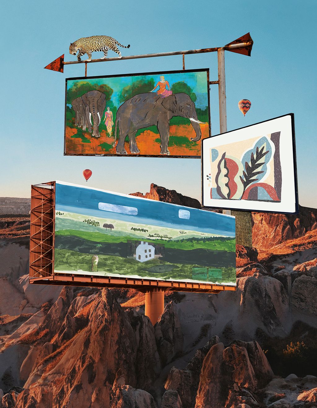 From top ‘Les Élphants by Valrie Morien 200 x 288cm 3500 from Zuber. ‘Monaco 280 x 300cm 1008 from Elitis. ...