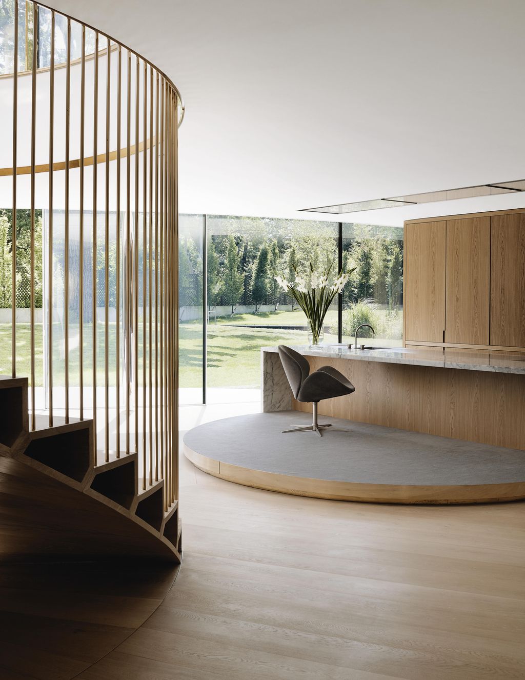 Image may contain Interior Design Indoors Home Decor Door Furniture Flooring and Wood