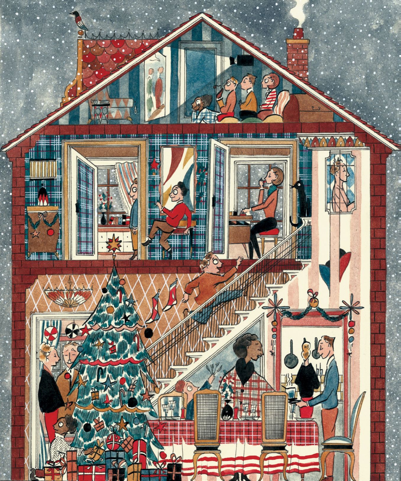 Image may contain Human Person Art and Staircase