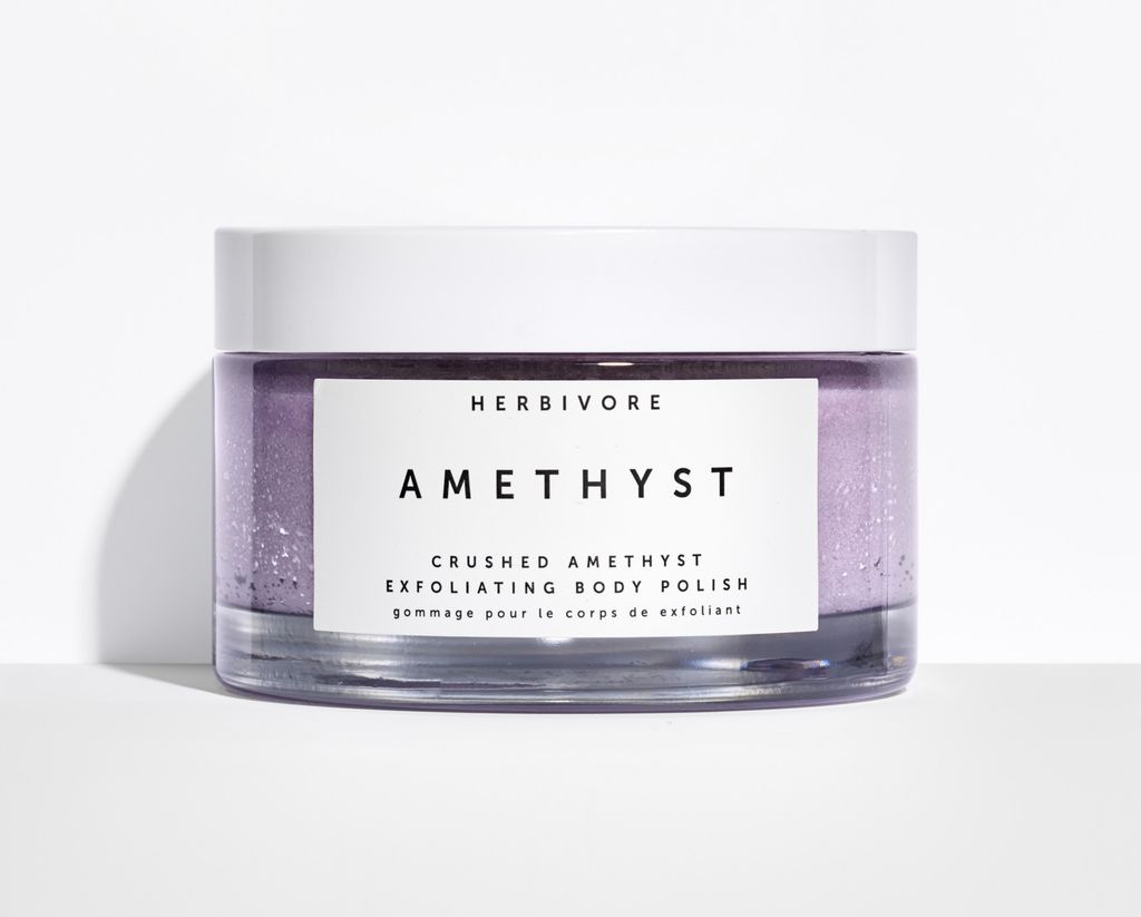 Herbivore Amethyst body scrub 38. buttongroup Shop now