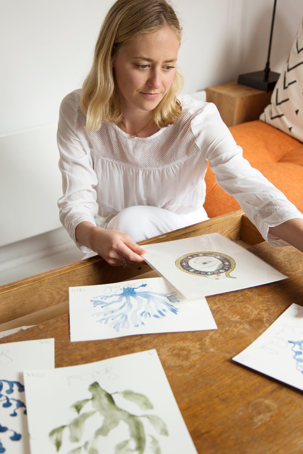 I work from a home office  I am lucky to have a view of the garden which is finally coming into bloom. I wake up at 7...