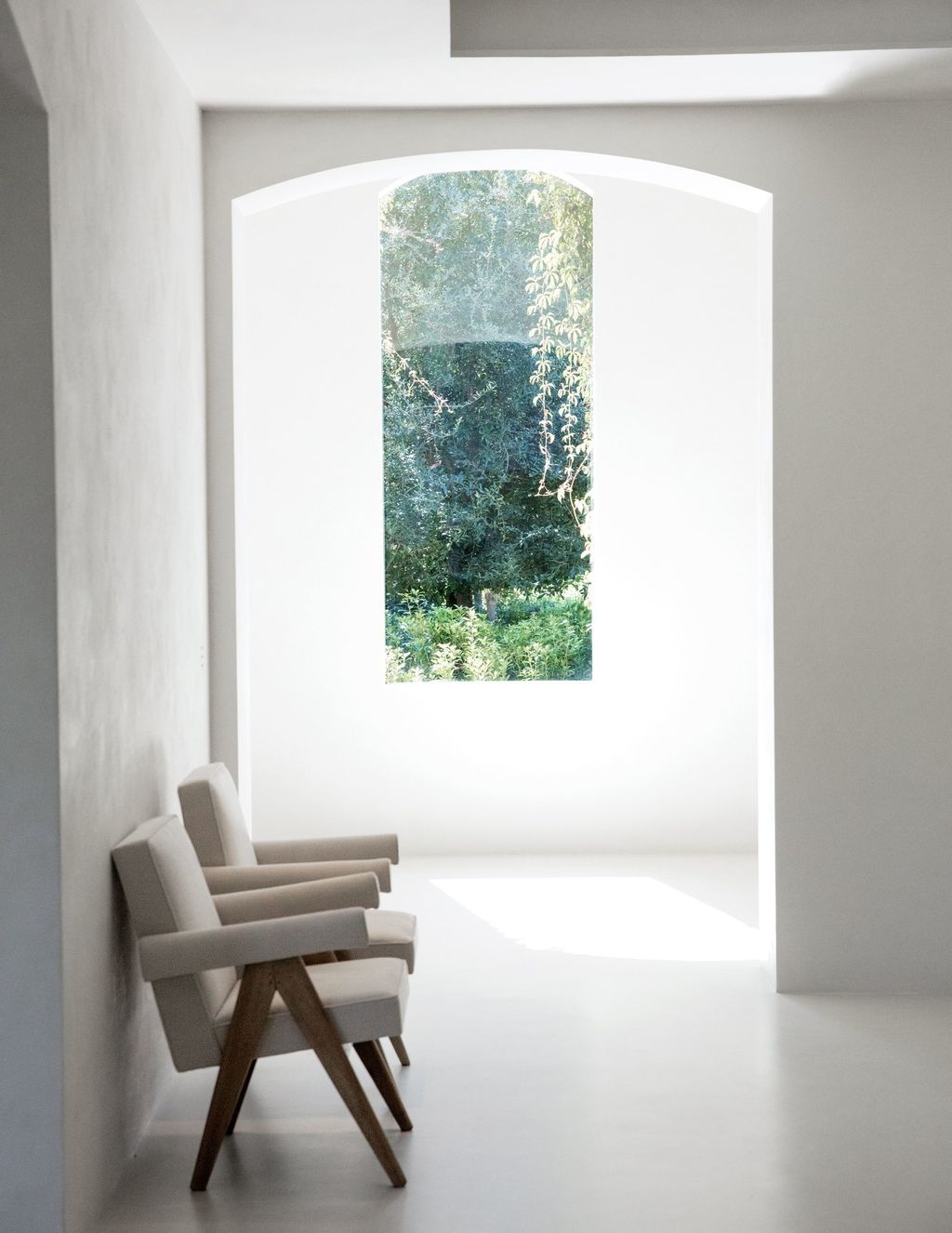 Image may contain Furniture Chair Interior Design Indoors Floor Flooring Canvas Corridor and Room