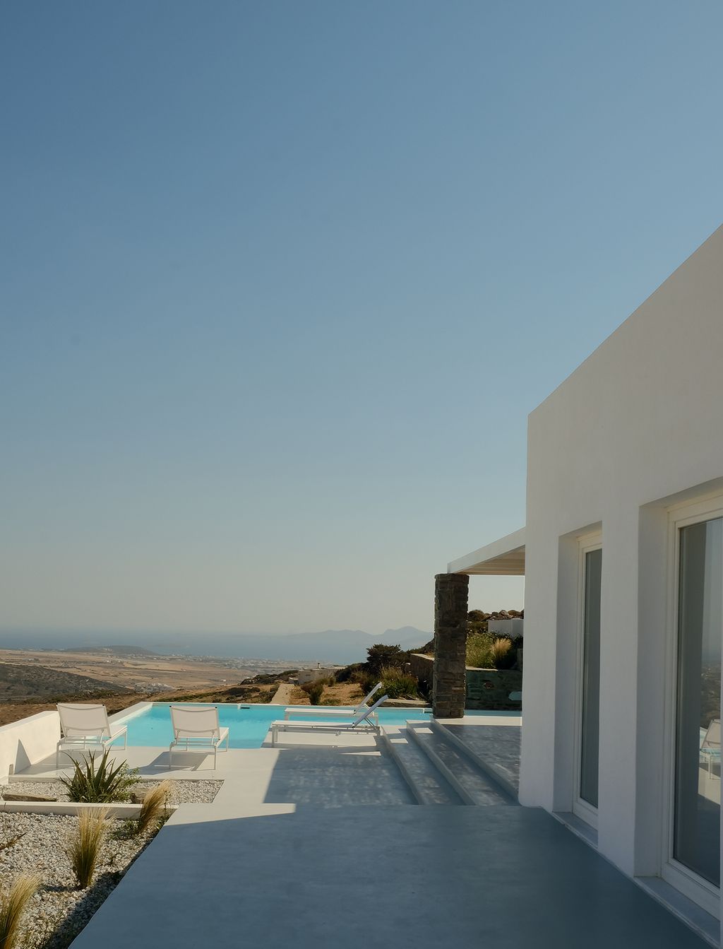 Pili Pala a secluded retreat in the mountains  As is often the case on the Greek islands it takes a drive along a steep...