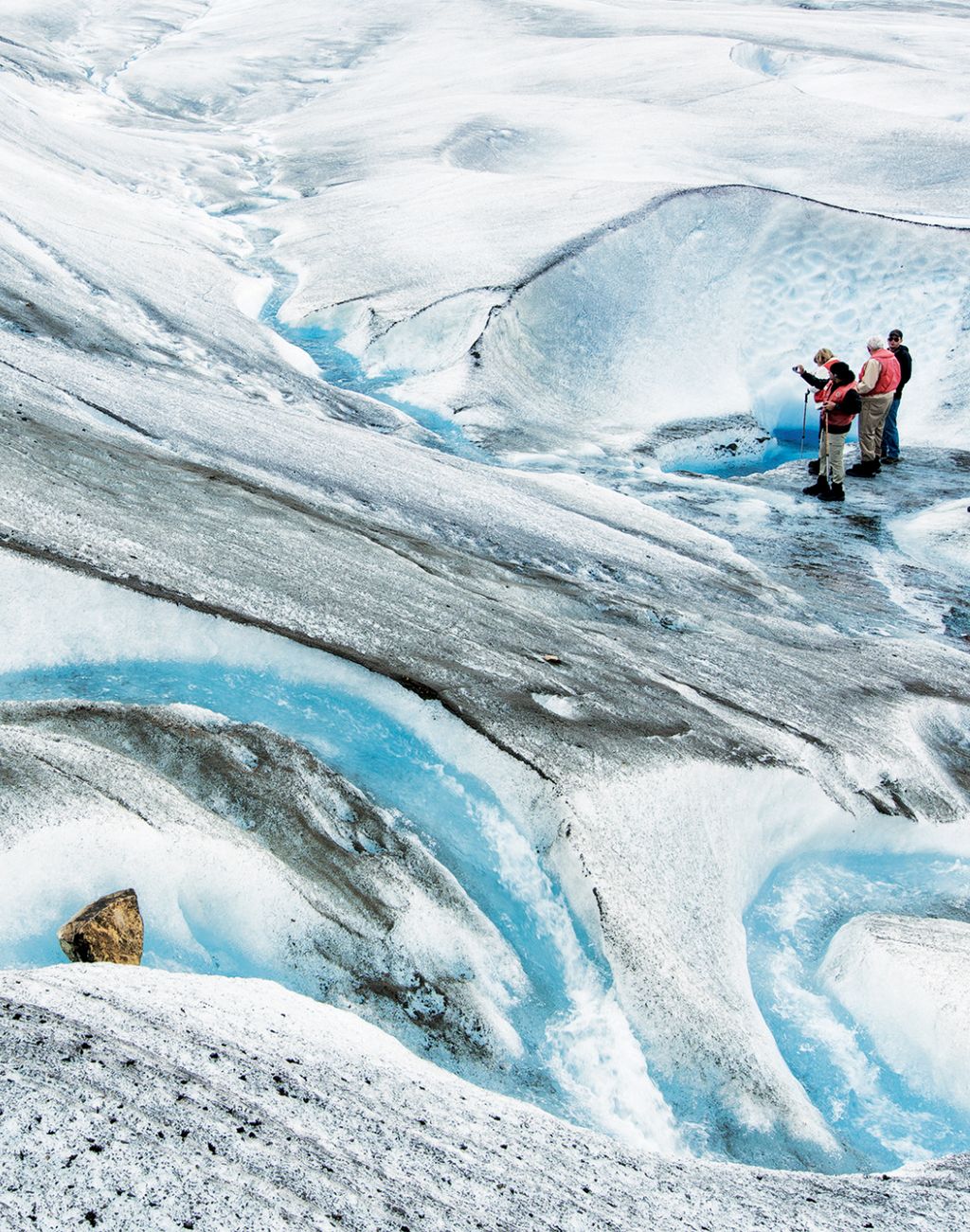 Image may contain Outdoors Nature Human Person Mountain Ice Snow Glacier Adventure Leisure Activities and Sport