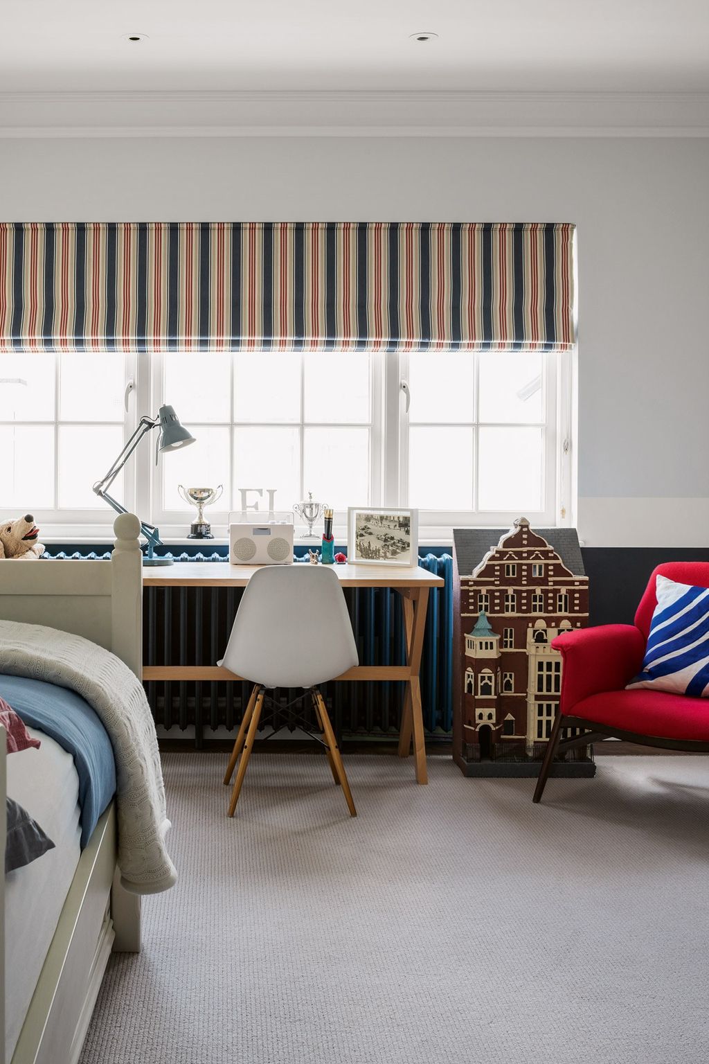 Image may contain Furniture Indoors Room Living Room Bedroom Home Decor Cushion Table and Couch