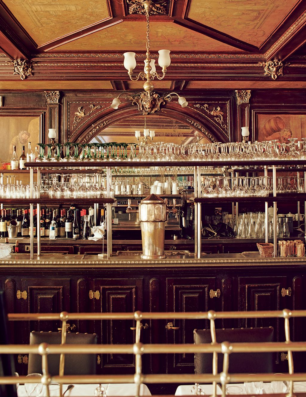 The bar at Floderer.
