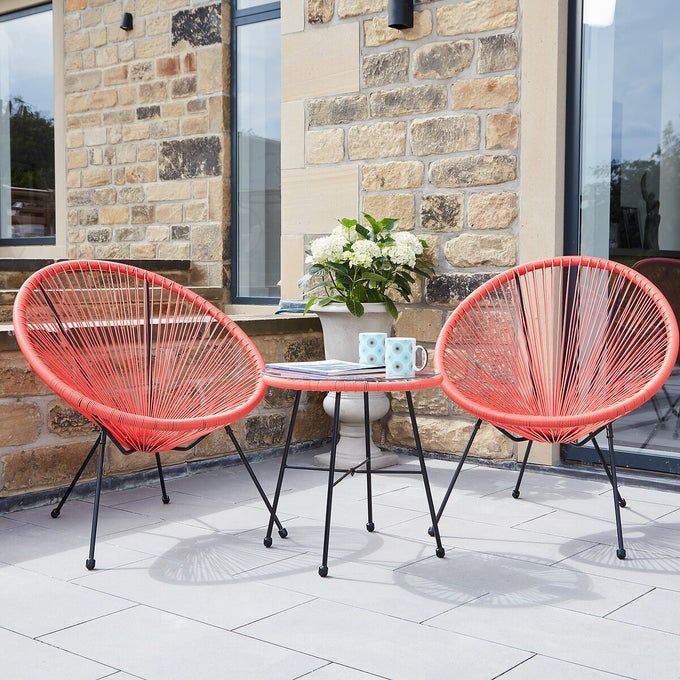 Image may contain Furniture Chair Table Tabletop Patio Flagstone Dining Table and Coffee Table