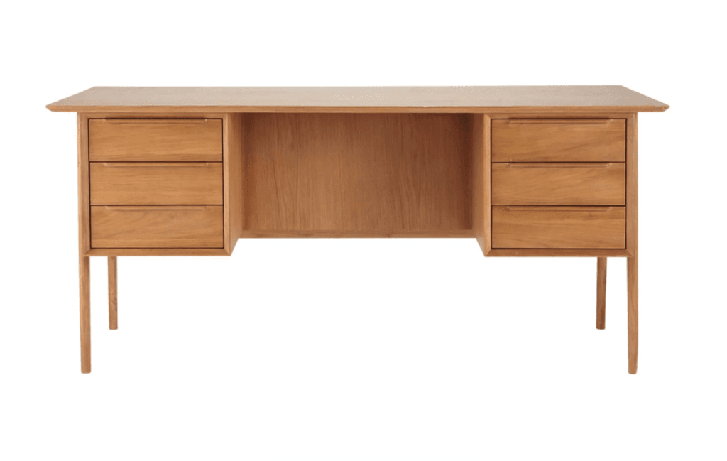 Image may contain Furniture Desk Table Sideboard Cabinet and Drawer