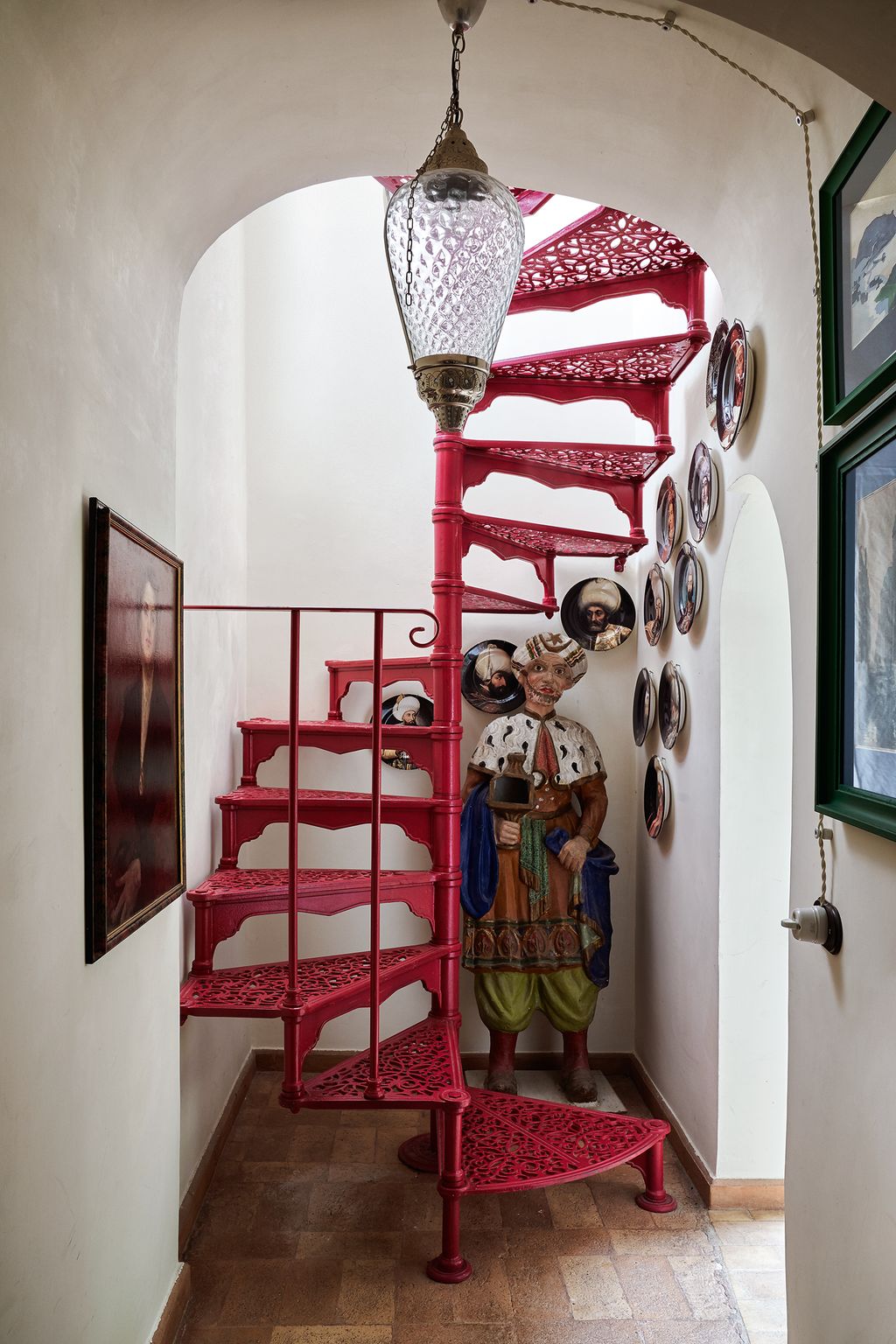 Image may contain Staircase Interior Design and Indoors