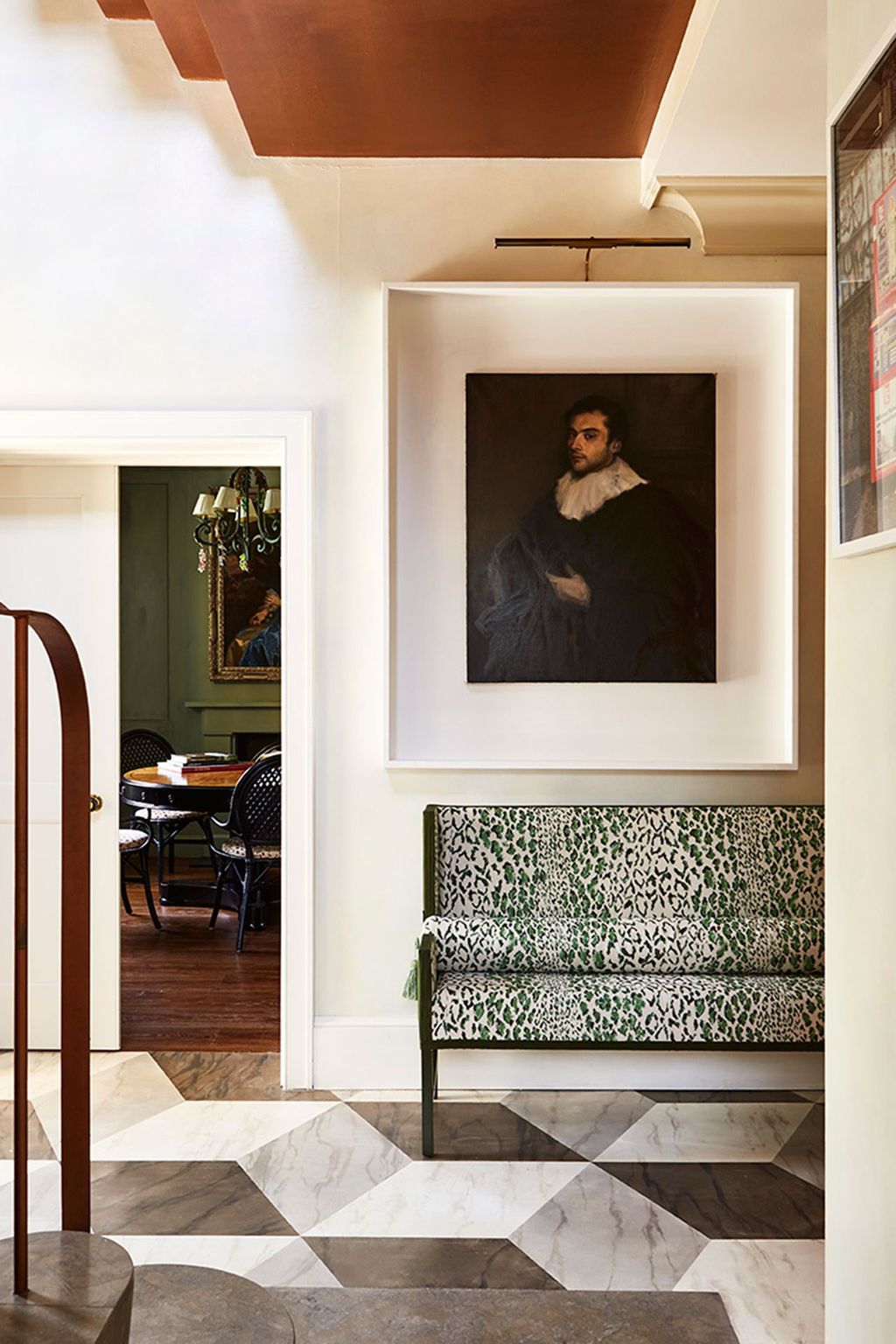 Image may contain Flooring Human Person Floor Furniture Chair Interior Design Indoors Wood Art and Living Room