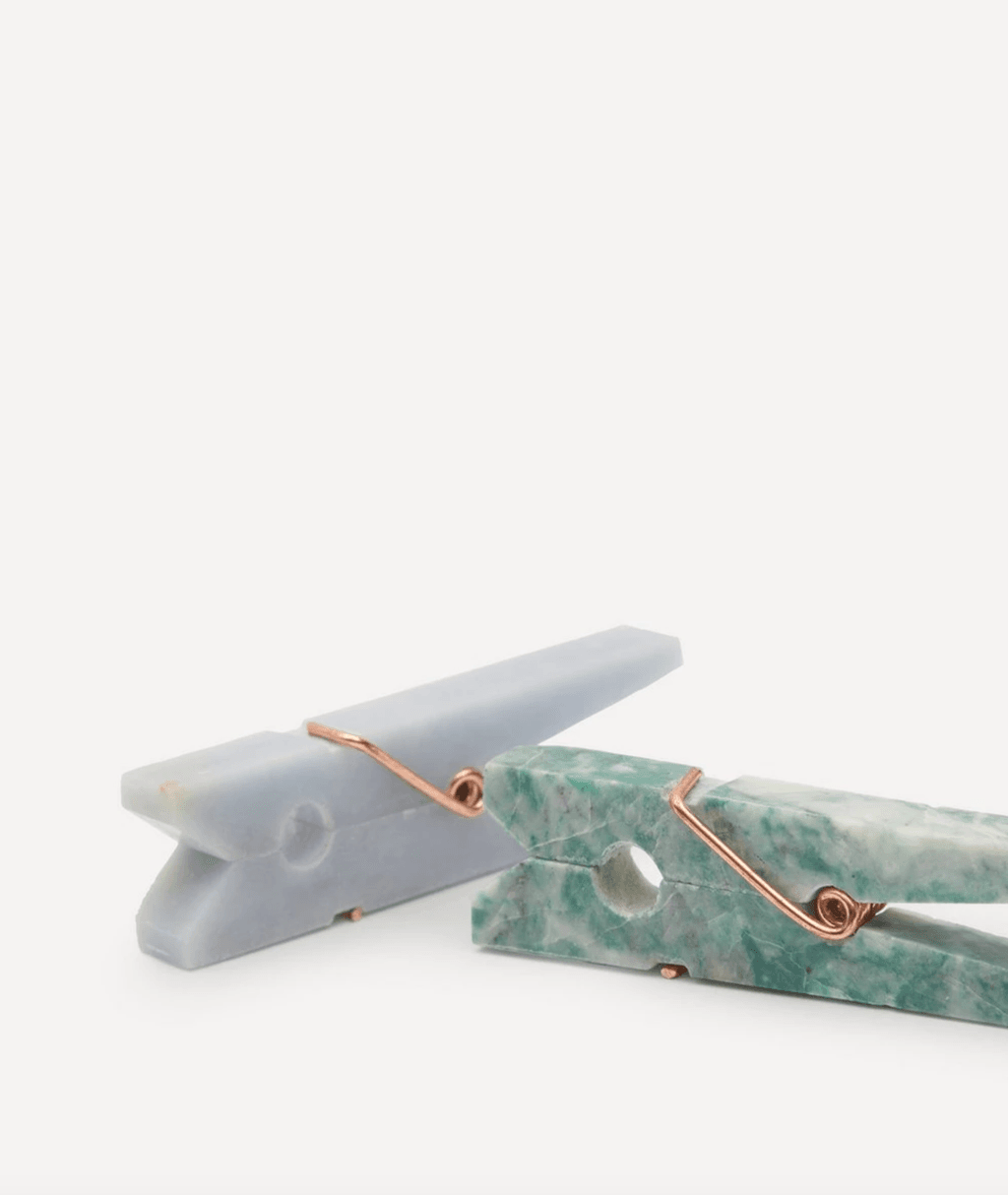 Gemstone Clips set of two by D.A.R. PROYECTOS 40 from Liberty London.  buttongroup Shop now