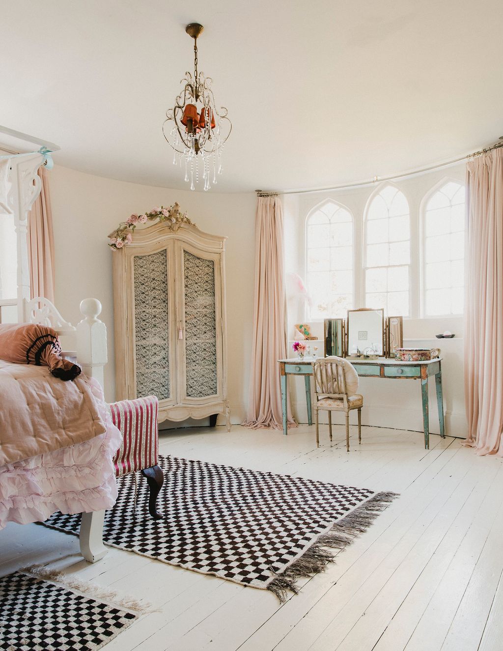 Daughter Betty got free rein with her bedroom. “My daughter isnt a girly girl but she does like pink. Initially she...