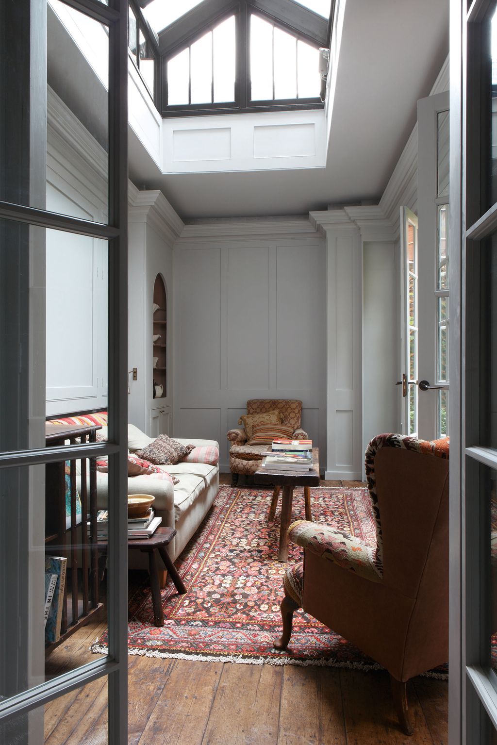 Image may contain Furniture Chair Building Architecture Indoors Room and Window