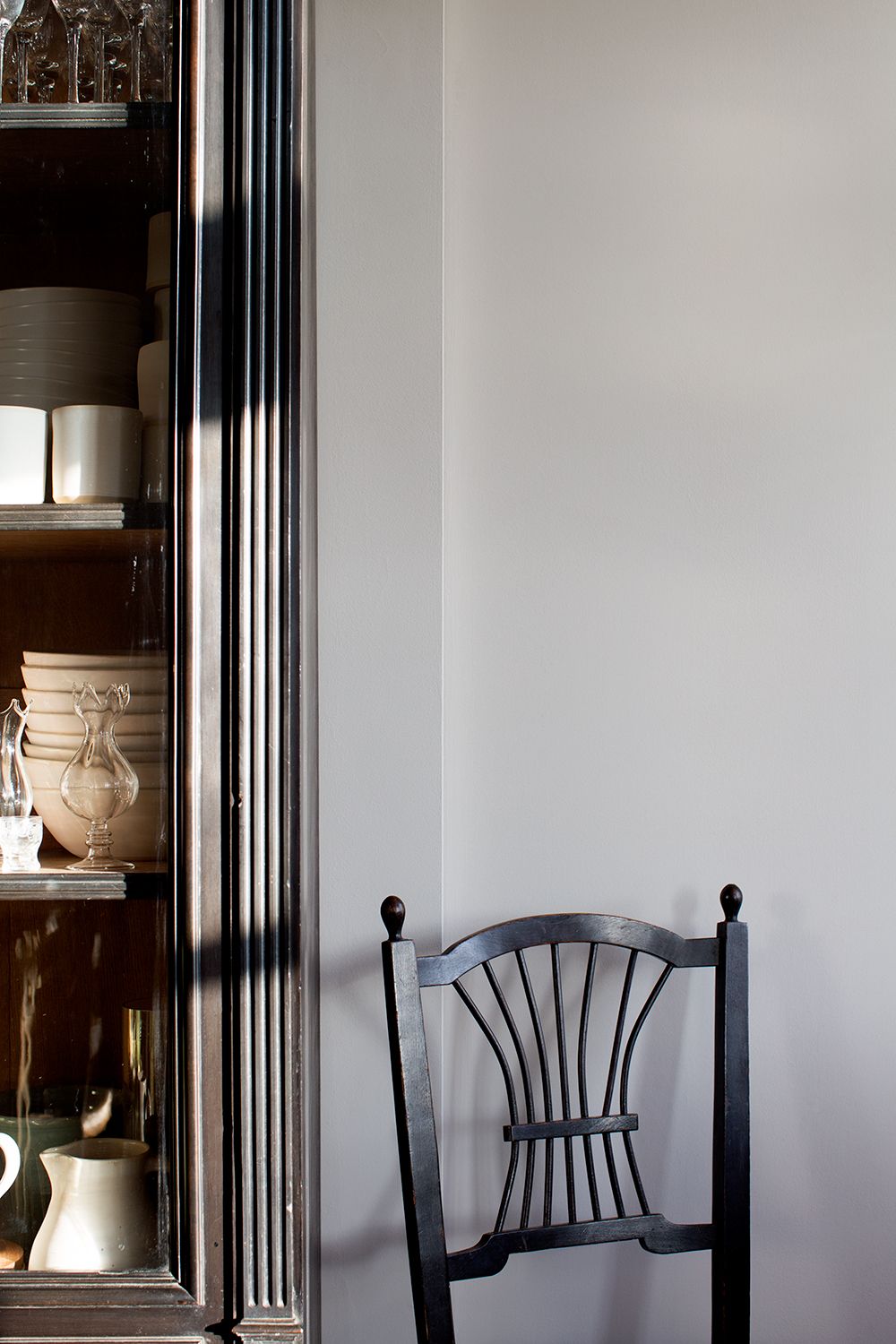 Image may contain Furniture Shelf Chair Cabinet China Cabinet Interior Design and Indoors