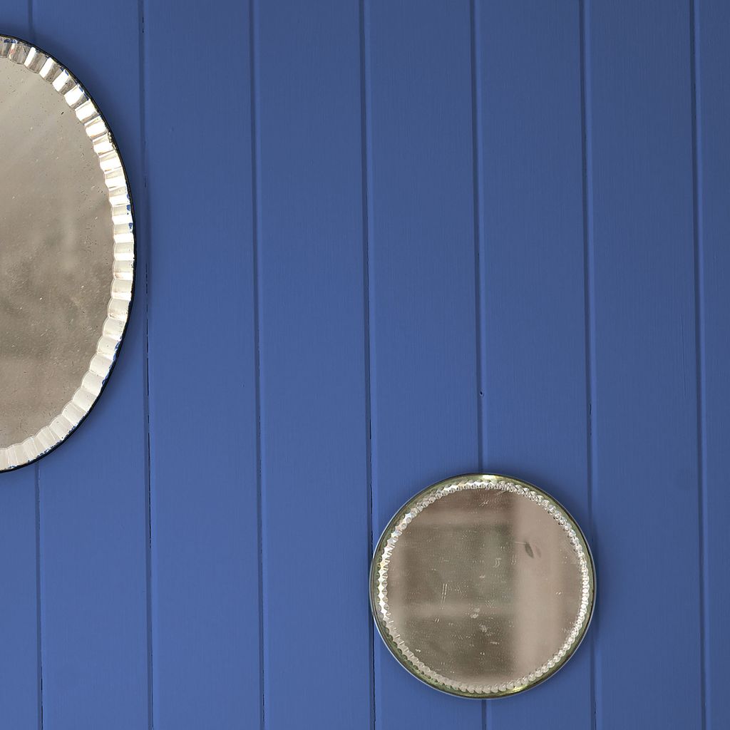 A small window frame would look great in a playful primary colour. If you have a long corridor full of doors  a good...