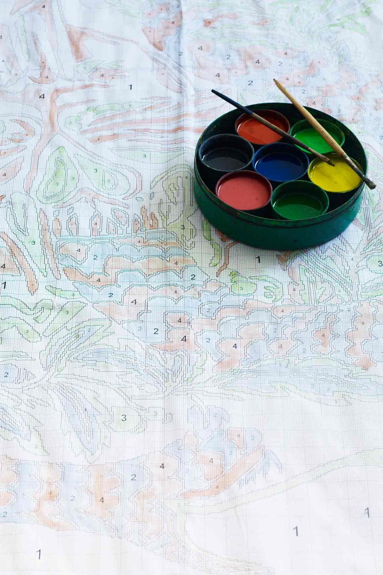 In Nepal with the The Rug Company's skilled weavers