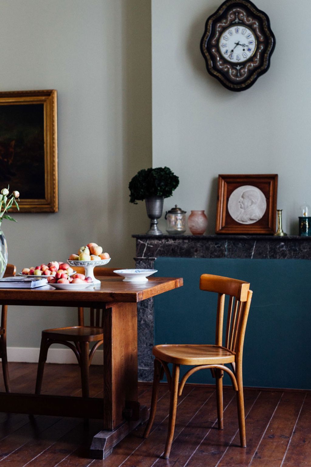 Dining area with antique furniture | Dining Room Design Ideas