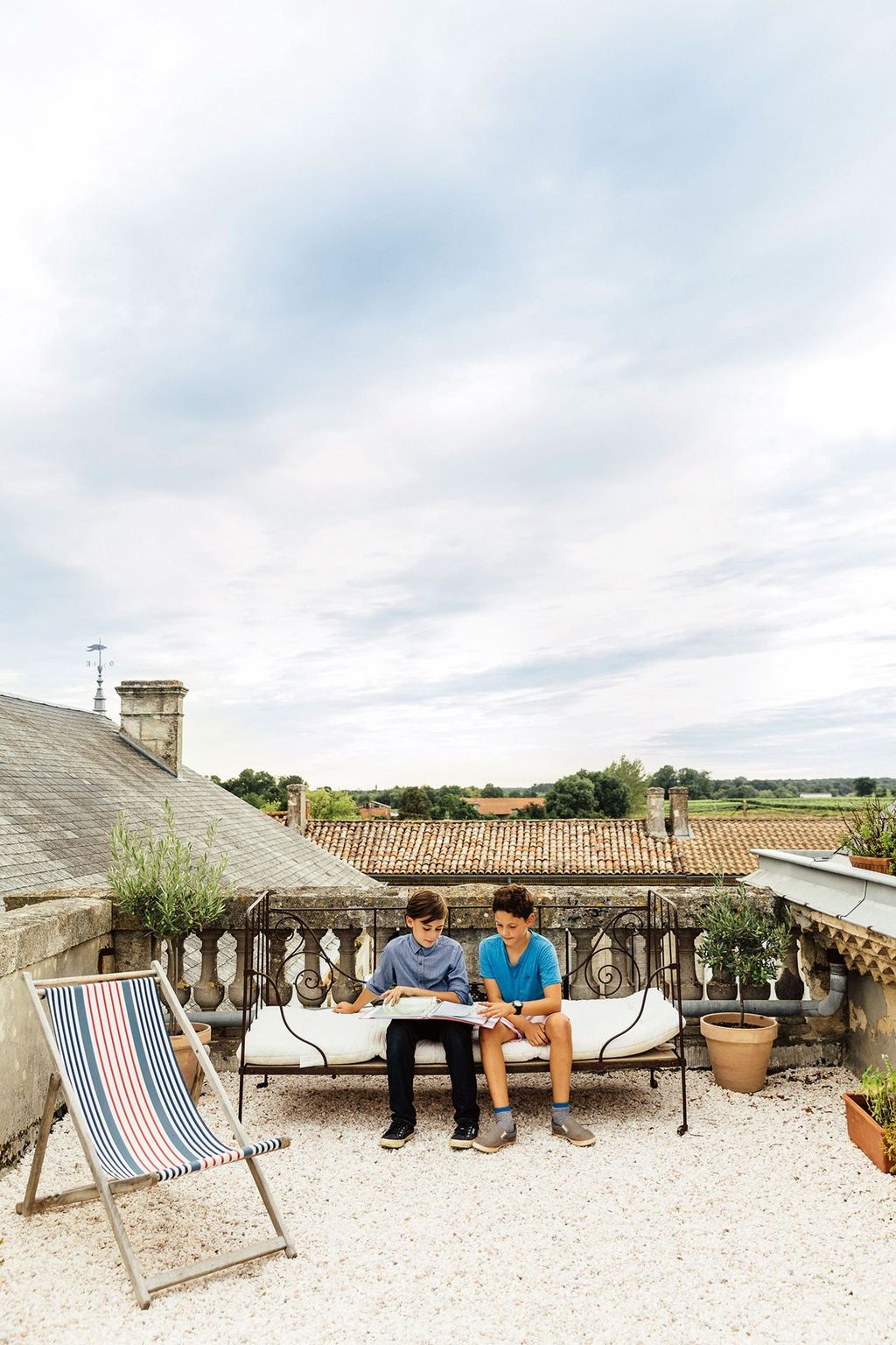 Roof Terrace | Mimi Thorisson| French Interiors | Interior Design Inspiration