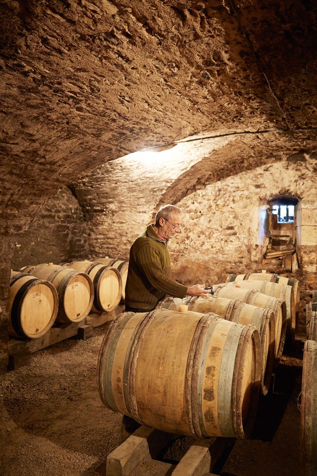 The Wine Cellar | Château de Sully | Real Downton Abbey House