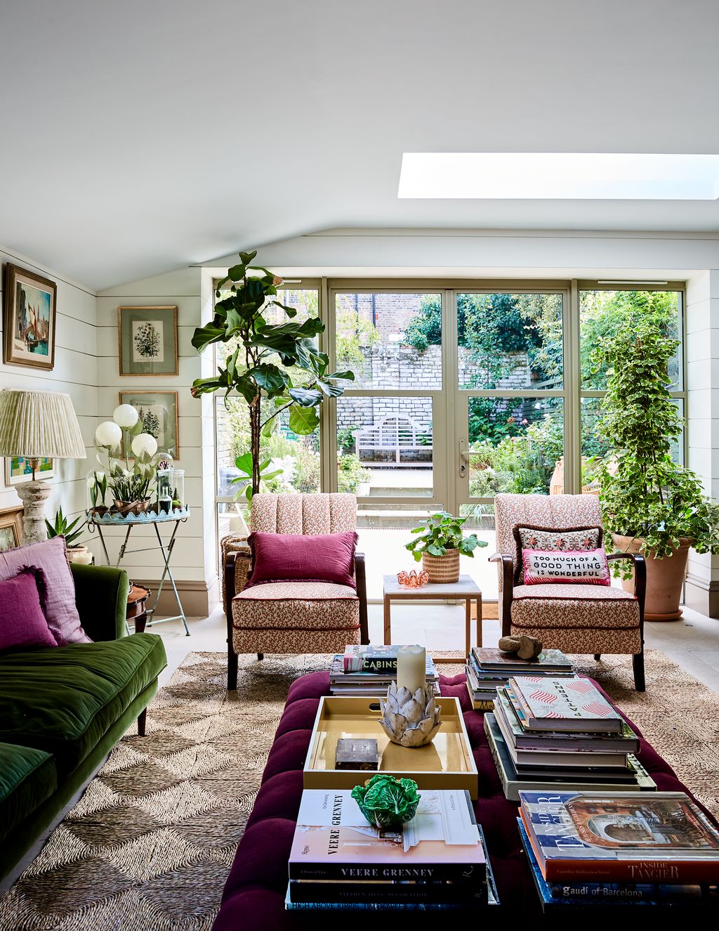 Image may contain Furniture Table Living Room Room Indoors Coffee Table Cushion Pillow Interior Design and Couch