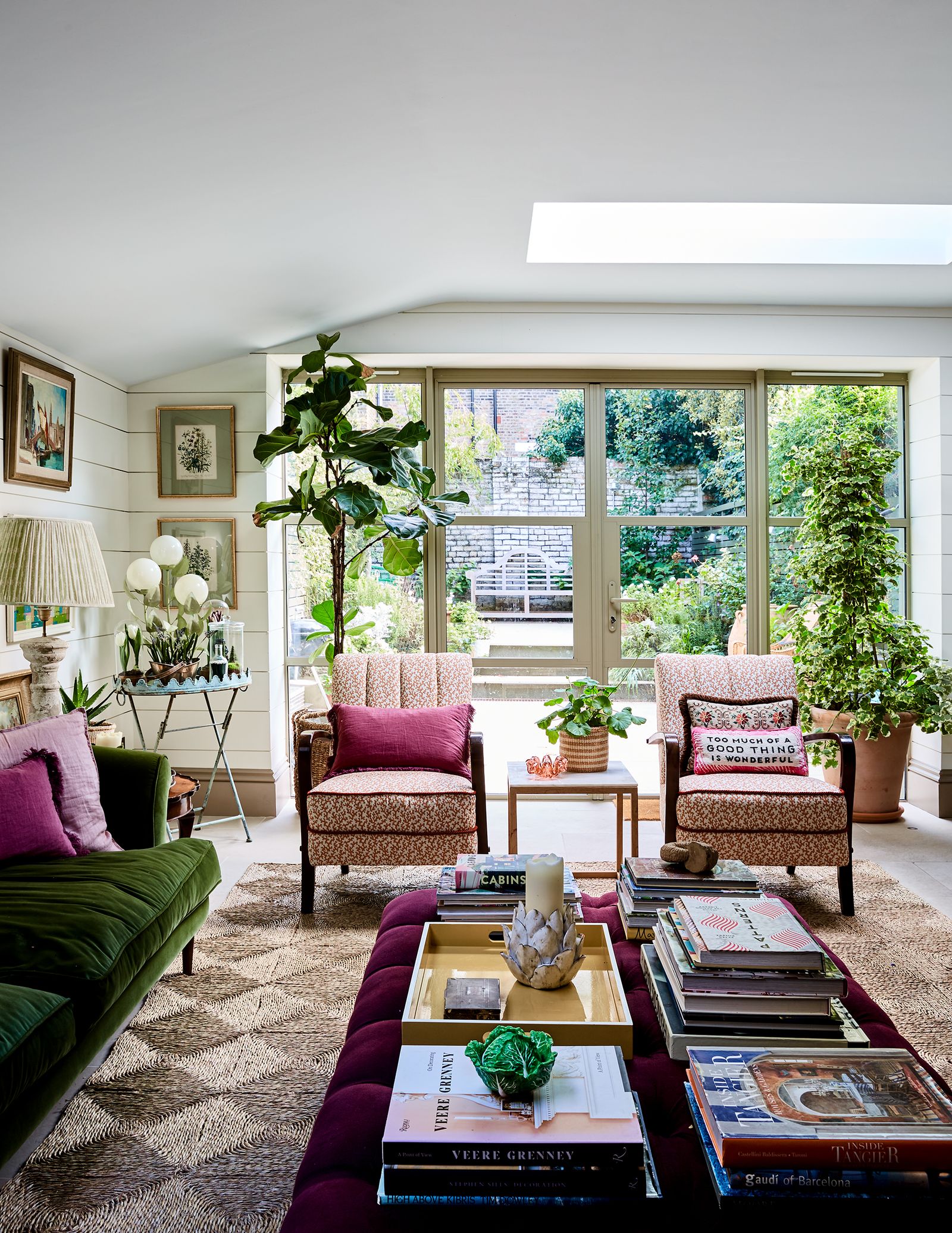 Image may contain Furniture Table Living Room Room Indoors Coffee Table Cushion Pillow Interior Design and Couch