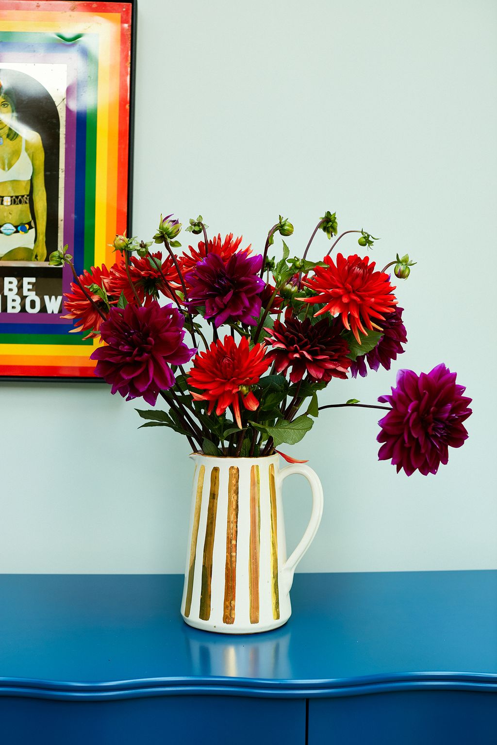 Image may contain Plant Flower Blossom Flower Bouquet Flower Arrangement and Dahlia
