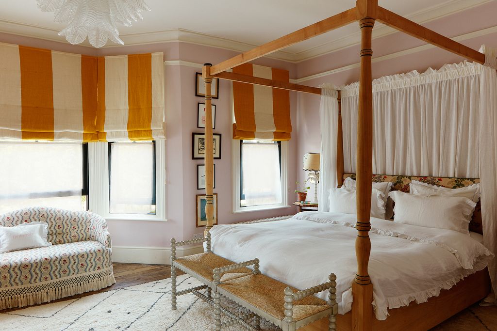 Image may contain Wood Flooring Furniture Floor Hardwood Indoors Room Bedroom Plywood and Living Room