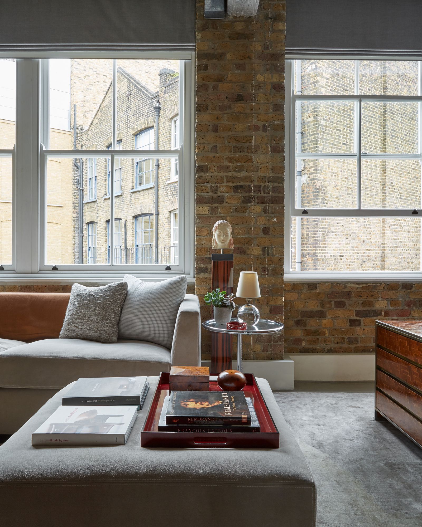 Image may contain Furniture Table Coffee Table Living Room Room and Indoors