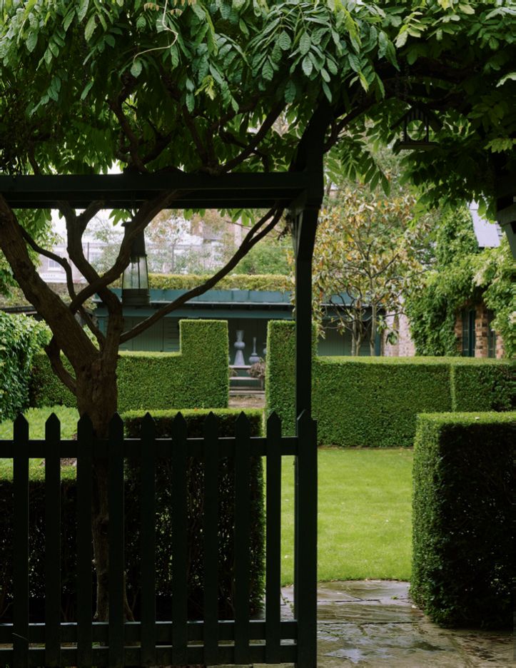 Image may contain Outdoors Garden Arbour Porch and Patio