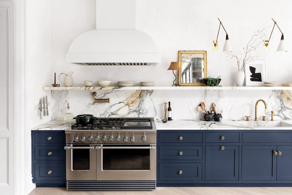 Image may contain Indoors Room Kitchen Interior Design and Sink Faucet