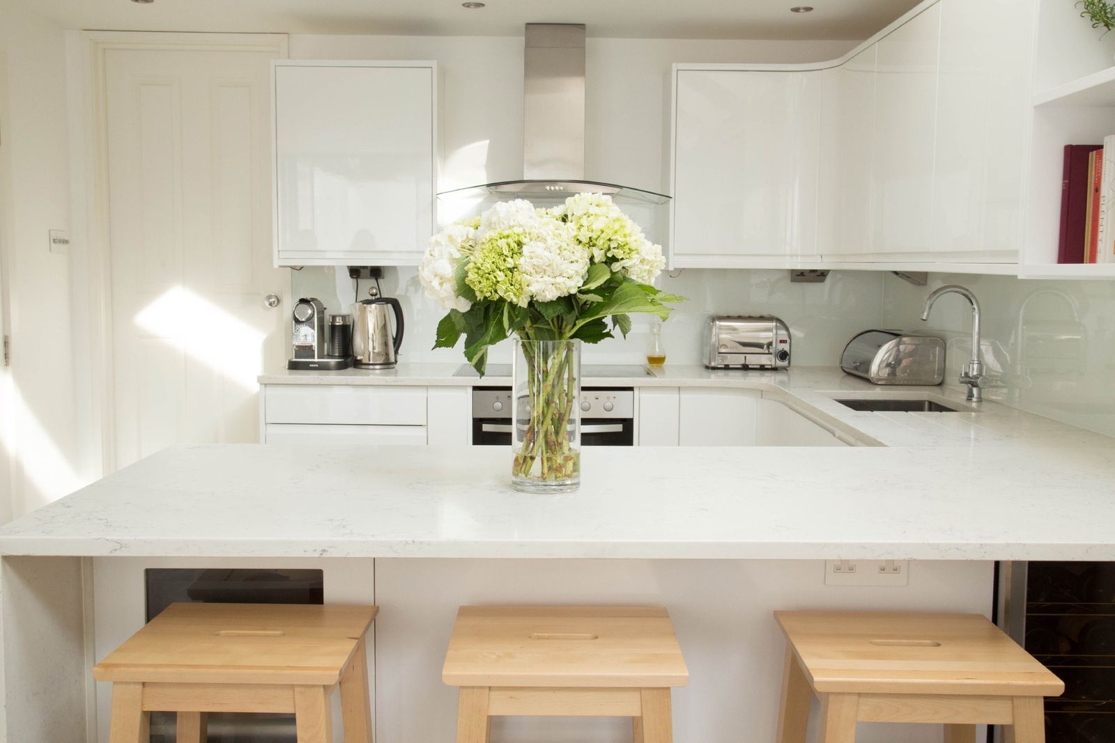 Image may contain Indoors Room Kitchen Island Kitchen and Wood