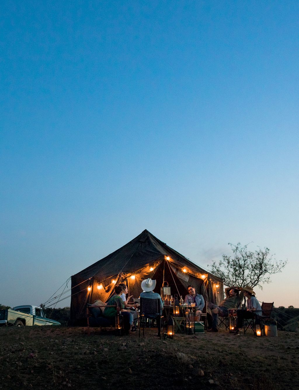 Image may contain Tent Human Person Outdoors Nature Building Shelter Countryside Rural Camping and Housing