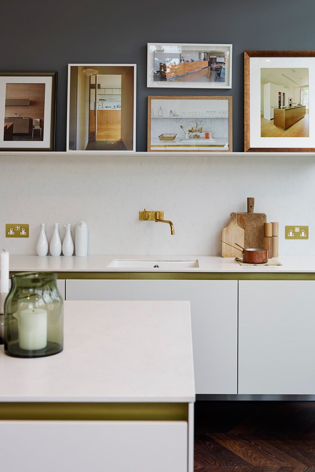 Image may contain Shelf Furniture Table and Desk