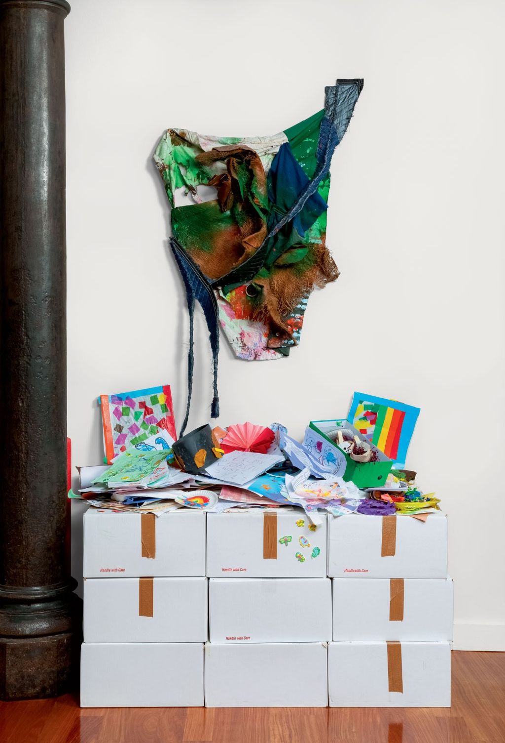 “I wanted a home that felt comfortable lived in and where the art is part of a conversation about family” Lumpkin says...