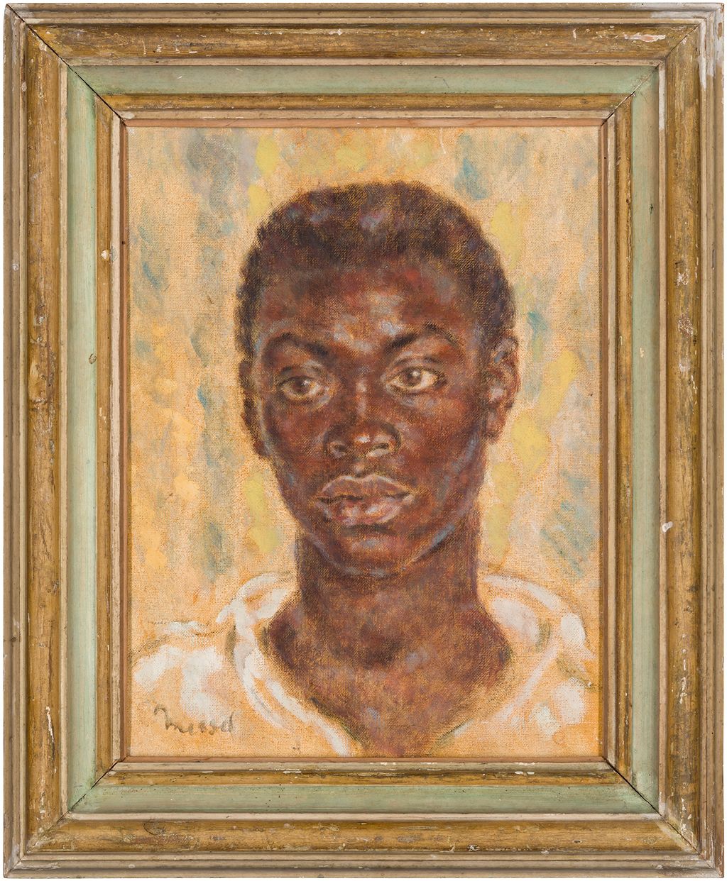 Image may contain Art Painting Human Person and Face