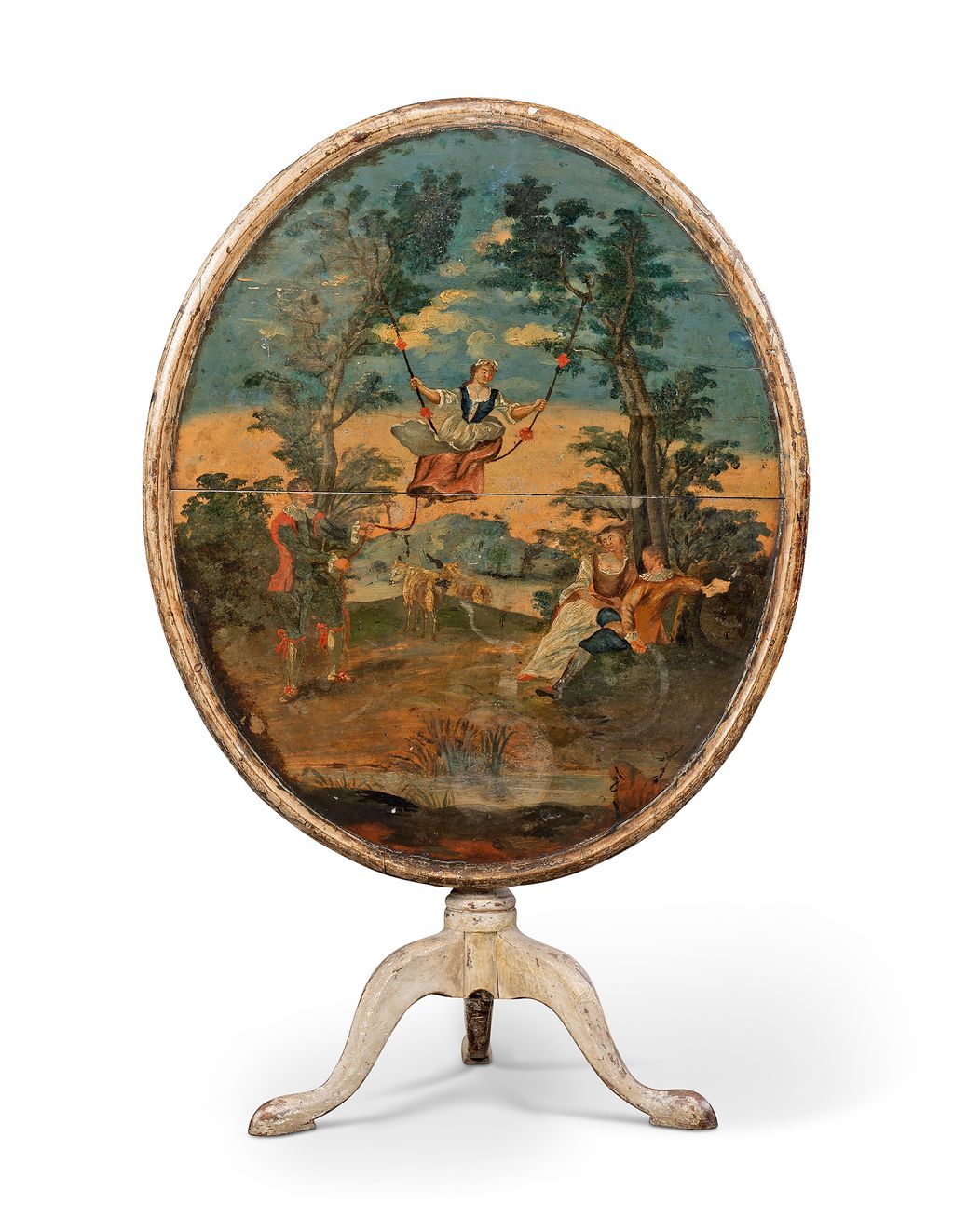 'Oliver loved decorative things and Watteauesque landscapes he used things like this as inspiration for his designs.' ...