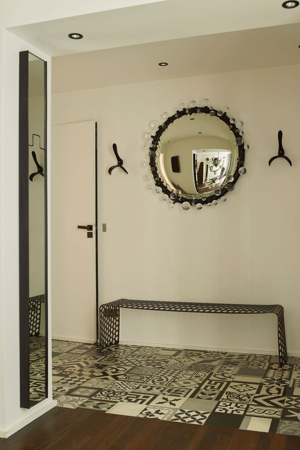 Image may contain Room Indoors Interior Design Rug and Lighting